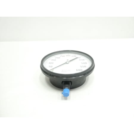 60-1220-A-02L-600# 6IN 1/4IN 0-600PSI NPT PRESSURE GAUGE